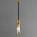 Elegant gold glass shade pendant lights kitchen & dining room