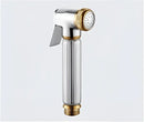 Elegant gold & silver handheld bidet sprayer set – bathroom kit