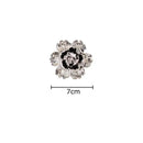 Elegant gold & silver porcelain peony wall ornaments living room decor