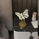 Elegant golden decorbites butterfly chandelier floor lamp bedroom