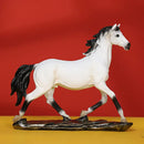 Elegant horse resin statue set living room decor