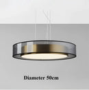 Elegant led dual purpose chandelier for living room pendant light