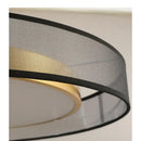 Elegant led dual purpose chandelier for living room pendant light