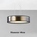 Elegant led dual purpose chandelier for living room pendant light