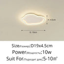 Elegant master bedroom chandelier modern white cloud led light