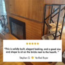 Elegant Metal Log Rack