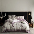 Elegant mint floral eucalyptus fiber bedding set bedroom decor