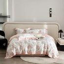 Elegant mint floral eucalyptus fiber bedding set bedroom decor