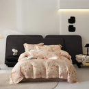 Elegant mint floral eucalyptus fiber bedding set bedroom decor