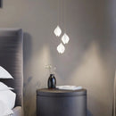 Elegant Petal Chandelier with Ceramic Finish for Modern Interiors