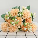Elegant pink hydrangea decorbites daisy bouquet living room decor