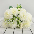 Elegant pink hydrangea decorbites daisy bouquet living room decor