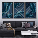 Elegant Waves Canvas