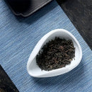 Elegant white ceramic dose trays and tea spoon set for kitchen