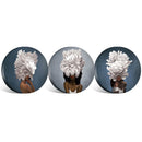 Elegant Woman Canvas - Circle