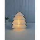 Elegant Wooden Christmas Lamp with Foldable Design for Warm Lighting