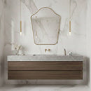 Arched Top Mirror - Italien Style Brass Mirror