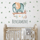 Baby Elephant - Fabric Nursery Wall Art Decals