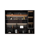 Fulton · Office Shelves w/ Integrated Lighting & Closet Storage