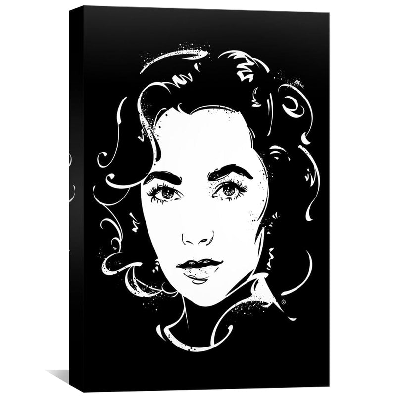 Elizabeth Taylor Canvas