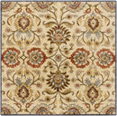 Caesar 1116 Hand Tufted Beige & Rust Wool Rug