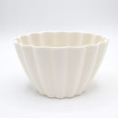 Elysian Fluted Porcelain Candle Holder