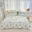 Embroidered double gauze rabbit print quilt bedroom comforter