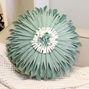 DecorBites™ Blue Hyacinth Square Pillowcase, Non-Scripta Design, Modern Home Decoration