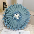 DecorBites™ Blue Hyacinth Square Pillowcase, Non-Scripta Design, Modern Home Decoration