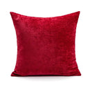 Embroidered red snowman cartoon christmas pillow covers living room