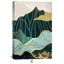 Emerald Mountains Canvas