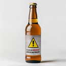 Emergency Beer Label