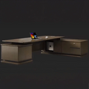 Oxford · Modern L-Shaped Executive Desk