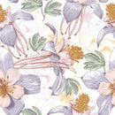 Fashionable Floral Pattern Wallpaper Smart