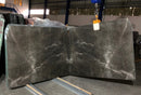 Emotion Gray Bookmatching Marble Slabs Polished -Full Truckload 2 slabs front view