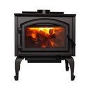 Empire Stove Gateway 2300 26" Freestanding Metallic Black Wood Burning Fireplace [WB23FS] (SAK40618)