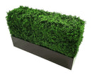 Black Metal Planter Medium – For Artificial Boxwood Hedges