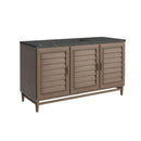 James Martin Portland 60" Single Bathroom Vanity, Whitewashed Walnut