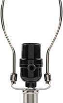 Enetai Glass White Table Lamp