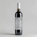 Engagement Yes to the Dress Milestone Wine Label