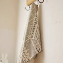 English newspaper style photography props kitchen placemat mat