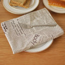 English newspaper style photography props kitchen placemat mat