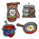 Enjoy Your Meal! P-466 Plastic Canvas Counted Cross Stitch Kit