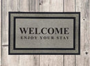 Enjoy Your Stay Door Mat