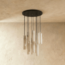 Entokei Alabaster Chandelier Light