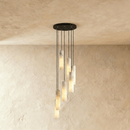 Entokei Alabaster Chandelier Light