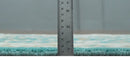 Entryway 2x3 Blue and Ivory Hand Knotted Oriental Oushak  Wool Area Rug