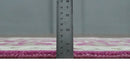 Entryway 2x3 Pink and Ivory Hand Knotted Oriental Oushak  Wool Area Rug
