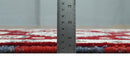 Entryway 2x4 Red and Ivory Wool Hand Knotted traditional Persian Vintage Antique Southwestern Kazak | TRDCP28424