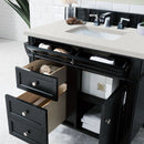 James Martin Brittany 36" Single Bathroom Vanity, Black Onyx